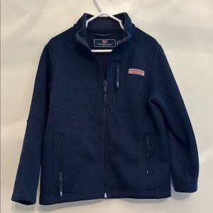 Boys Vineyard Vines Fleece Zip Up Size 5